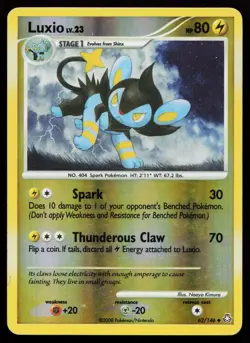 Luxio 62/146 Uncommon Legends Awakened Reverse Holo Pokemon Card - Image 1