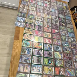 Pokemon TCG 100 Holo & Foil Cards Pikachu Gengar Lucario Suicune Stoutland - Image 1