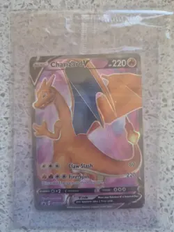 Pokemon Card - Charizard SWSH050 - Black Star Promo - Champions Path - Sealed - Image 3