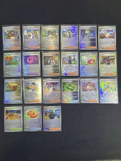 Pokemon Prismatic Evolution 54 card lot Pokeballs - Pokemon & Trainers - All NM - Image 4