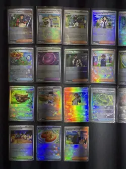 Pokemon Prismatic Evolution 54 card lot Pokeballs - Pokemon & Trainers - All NM - Image 5