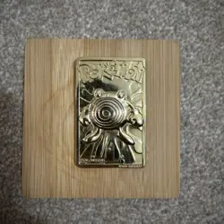 Pokemon Poliwhirl 23K Gold-Plated Trading Card 1999 Limited Edition - Image 1