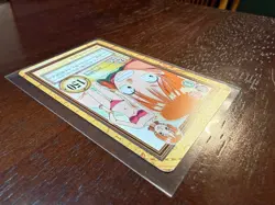 Nami Carddass Hyper Battle One Piece Japanese Vintage Bandai c370 Carddass Card - Image 4