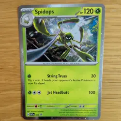 SPIDOPS 009 POKEMON CARD (SVP PROMO SET) HOLO - Image 1