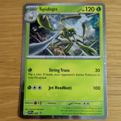 SPIDOPS 009 POKEMON CARD (SVP PROMO SET) HOLO - Image 2