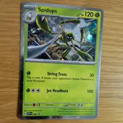 SPIDOPS 009 POKEMON CARD (SVP PROMO SET) HOLO - Image 3