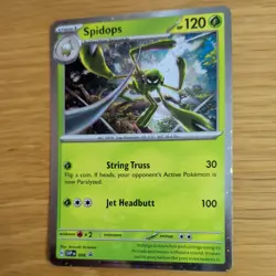 SPIDOPS 009 POKEMON CARD (SVP PROMO SET) HOLO - Image 4