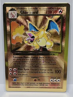 Pokemon - Charizard (Celebrations Metal Card) 4 NM - Image 1