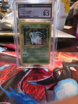 Pokemon Jungle Nidoran Card 57/64 CGC 8.5 - Image 1