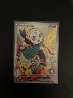 Pokemon TCG Card - Meloetta MEP 026 - Mega Battle Deck Promo - Image 1