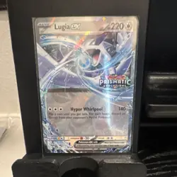 Pokemon Latias EX & Lugia EX Sparking Sparks Prismatic Evolutions Holo Card Lot - Image 3