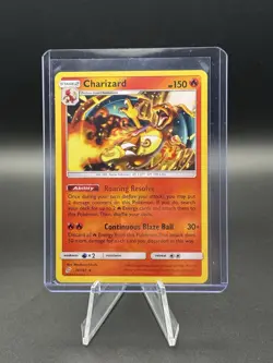Pokemon TCG Charizard 14/181 Sun & Moon Team Up Non Holo Rare Card - Image 3