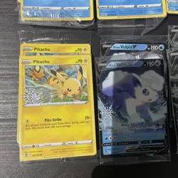 Pokemon 2022 Holiday Advent Calendar Cards Full Set x2 Sealed. Pikachu 049/195 - Image 4