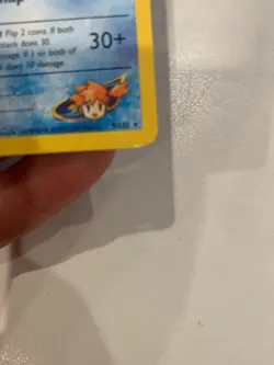 Pokemon TCG Misty's Seadra Holo Rare Card 9/132 Gym Heroes 2000 - Ungraded - Image 3