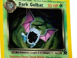 Pokemon Dark Golbat TCG Team Rocket Holo Card 7/82 Unlimited Excellent Condition - Image 4