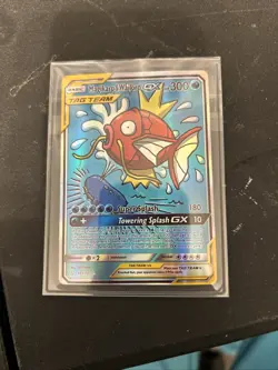 Magikarp & Wailord GX Tag Team 161/181 Sun and Moon Ultra Rare Pokemon Card - Image 2