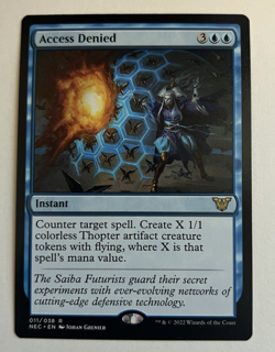 Access Denied - Commander: Kamigawa: Neon Dynasty (Near Mint) - Image 1