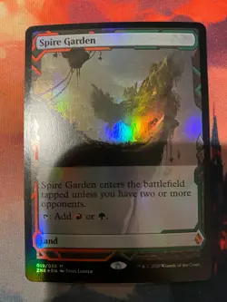 MTG Zendikar Rising Expeditions Spire Garden Foil - Image 1