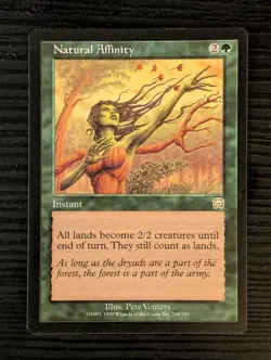 Natural Affinity [Mercadian Masques] - MTG Magic the Gathering - NM - Image 1