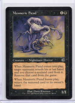 Mesmeric Fiend Torment 63/143 MTG Magic the Gathering MP - Image 1