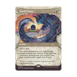 WOTC Bloomburrow Dawn's Truce (Showcase) (R) (Foil) NM - Image 1