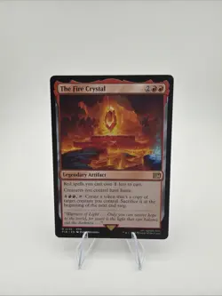 The Fire Crystal x1, MTG, Magic the Gathering, Final Fantasy, FIN, NM - Image 1