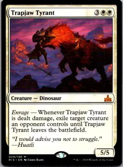 Trapjaw Tyrant - Rivals of Ixalan (29) | NM | [RIX] - Image 1