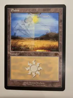 MTG Plains Guru Lands Magic the Gathering 1999 Promo Rare - Image 1