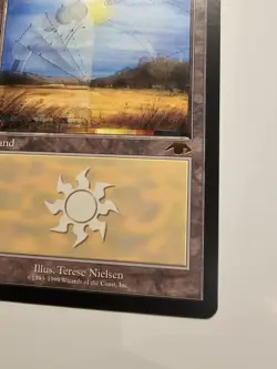 MTG Plains Guru Lands Magic the Gathering 1999 Promo Rare - Image 5