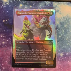 Itzquinth, Firstborn of Gishath (FOIL) x1 - MTG The Lost Caverns of Ixalan LCI - Image 1