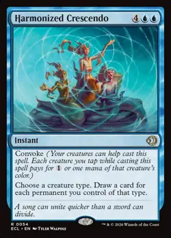 Harmonized Crescendo - #54 - Lorwyn Ecliped - NM MTG - Image 1
