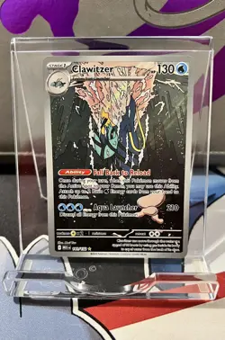 Pokemon TCG Clawitzer 141/132 Illustration Rare Mega Evolution - Image 1