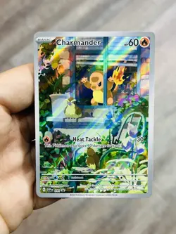Pokemon Charmander 044 Scarlet & Violet Promo Holo Card TCG English Basic - Image 1