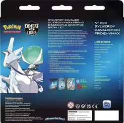 Pokemon Cards: Ice Rider Calyrex VMAX League Battle Deck - Image 4