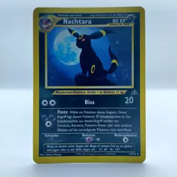 Pokemon TCG Karte - Nachtara 13/75 Holo Neo Entdeckung / Discovery Deutsch - Image 1