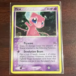 Pokemon TCG Mew 040 Black Star Promo Holo Rare Lp Condition - Image 1
