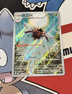 Ninjask 137/132 Illustration Rare Mega Evolutions Pokemon TCG - Image 3