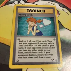 Pokemon TCG Mistys Wish Gym Challenge 108/132 Regular - Image 2