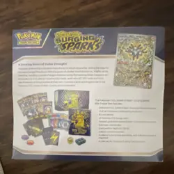 Pokemon Scarlet & Violet Surging Sparks Elite Trainer Box Promo English TCG - Image 2