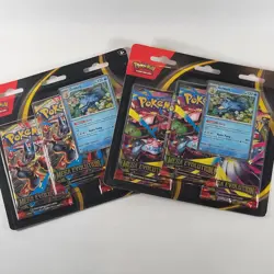 Pokemon x2 Mega Evolution Golduck Triple Blister - Image 2