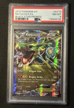 Pokemon TCG Rayquaza EX XY73 XY Black Star Promo - Image 1