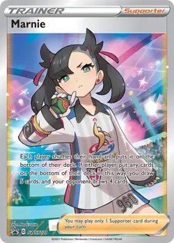 Marnie - SWSH121 - Black Star Promo - NM - Pokemon - Read Desc. - Image 1