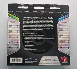 Pokemon V Battle Deck TCG Venusaur V vs. Blastoise V Sealed Box Minor Damage 820650808418 - Image 4