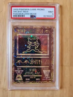 2000 POKEMON GAME PROMO ANCIENT MEW PSA 9 MINT RARE - Image 1