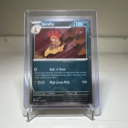 Scrafty SVP 188 Black Star Promo Holo Scarlet & Violet: Journey Together Pokemon - Image 1