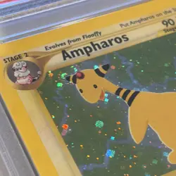 2001 POKEMON NEO REVELATION AMPHAROS - HOLO 1ST ED PSA 7 NM - Image 5