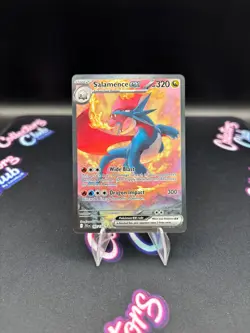 Pokemon TCG Salamence EX 187/159 Special Illustration Rare Journey Together Holo - Image 1