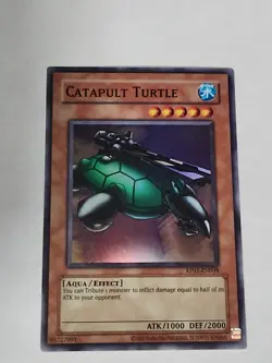 Yugioh Catapult Turtle RP01-EN038 Super Rare 2024 Print NM - Image 1