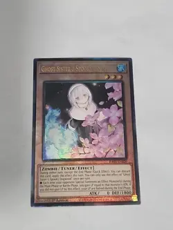 YuGiOh Ghost Sister & Spooky Dogwood 1st NM Prismatic Collectors Rare RA03-EN020 - Image 1