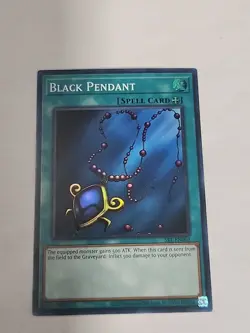 Yugioh Black Pendant SRL-EN003 Super Rare 25th Anniversary NM - Image 1